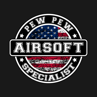 Airsoft USA pew pew specialist T-Shirt