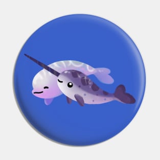 Beluga and Narwhal Pin