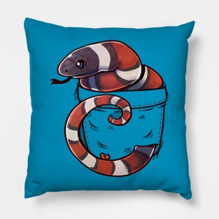 Pocket Cute Mexican Milk Snake Pillow