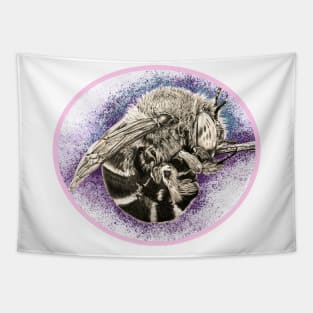 Curled Bee Colour Tapestry