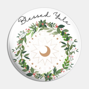 Blessed Yule Pin