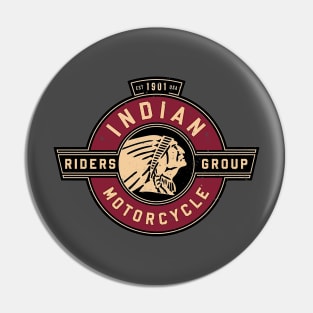Indian Motorcycle Riders Group Pin