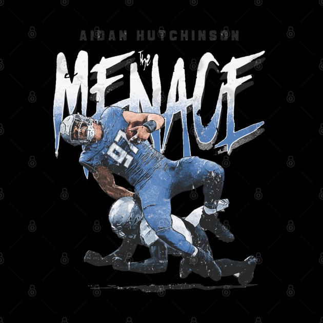 Aidan Hutchinson Detroit The Menace by ClarityMacaws