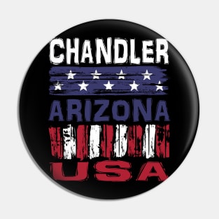Chandler Arizona USA T-Shirt Pin