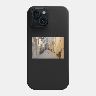 Old Street, Valletta, Malta Phone Case