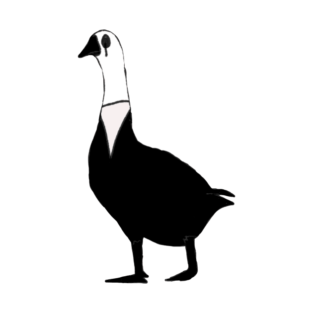 Undertale Gaster I as a Goose by The Fandom Geese