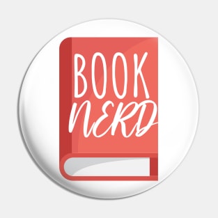 Bookworm book nerd Pin