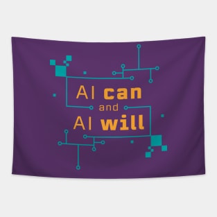 AI Can and AI Will Circuit Tapestry