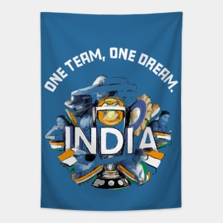 Fasbytes India Cricket Jersey Style World cup Tapestry