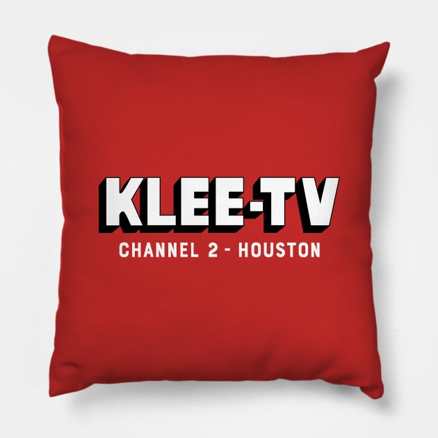 KLEE-TV Station Logo Pillow by Alarm Creative