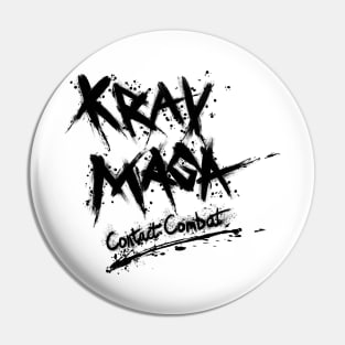 Krav Maga Contact Combat - Black Pin