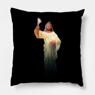 miracles of jesus christ Pillow