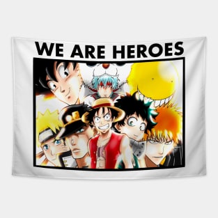 Shonen Jump Heroes Tapestry