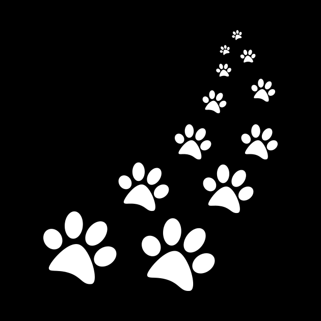 dog's paws paw prints by Johnny_Sk3tch