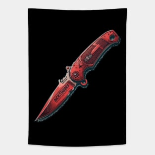 Red knife Professional Backstaber Tapestry