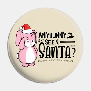 Anybunny Seen Santa? Pin