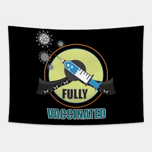 Be Fully Vaccinated, Quarantine and keep Social Distance Tapestry