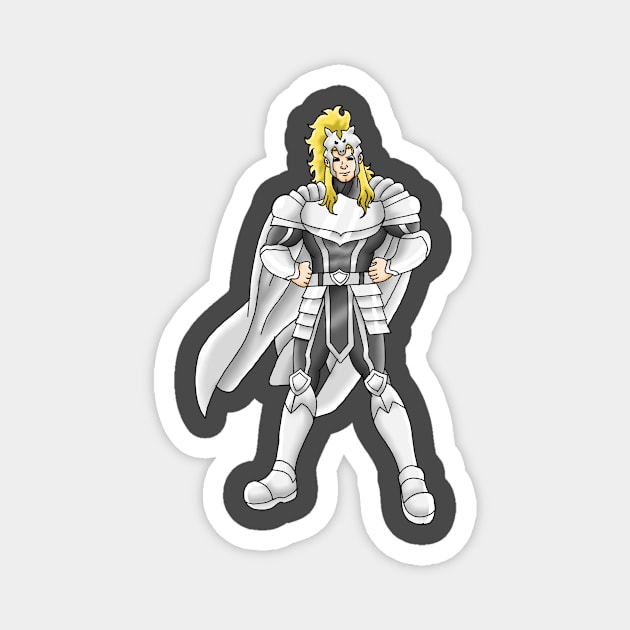 SUPER HERO HORSKNIGHT (FULL BODY) Magnet by MIZART