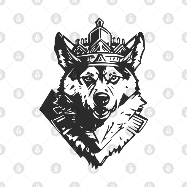 King Husky (Transparent) by isolation_2