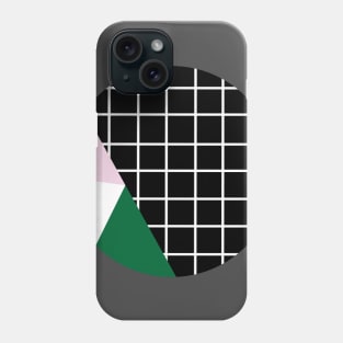 Grid Circle Phone Case