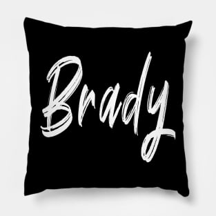 Name Boy Brady Pillow