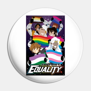 Support Equality Coalition Pin