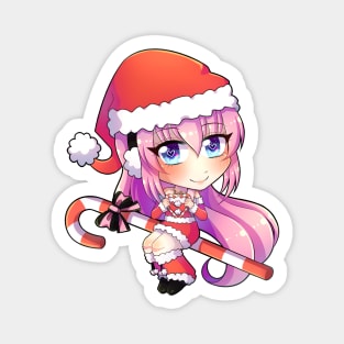 VOCALOID Megurine Luka Chibi Christmas version Magnet