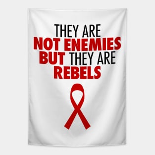 Not Enemies But Rebels Tapestry