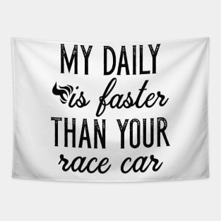 My Daily Is Faster Tapestry