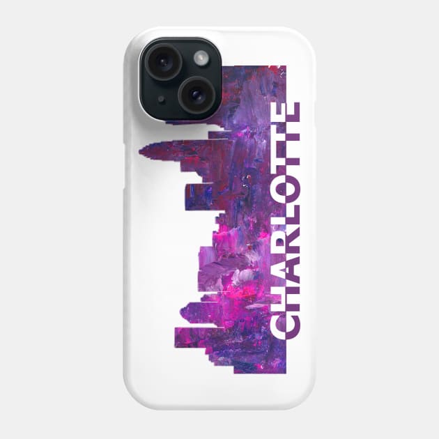 Charlotte Skyline Phone Case by artshop77