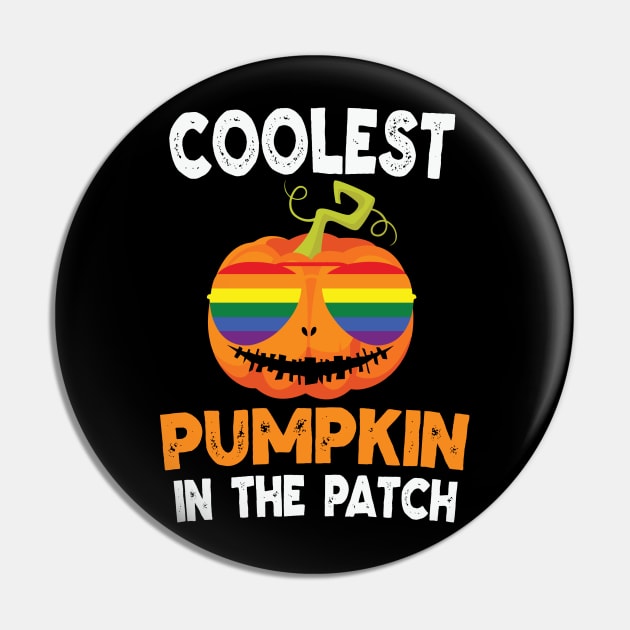 Coolest LGBT Pumpkin in the patch Pin by divinoro trendy boutique