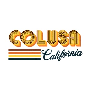 Colusa California Retro-Style T-Shirt