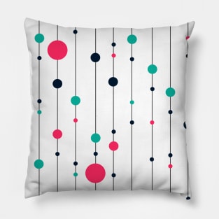 Dot Line Trendy Pattern Art Pillow