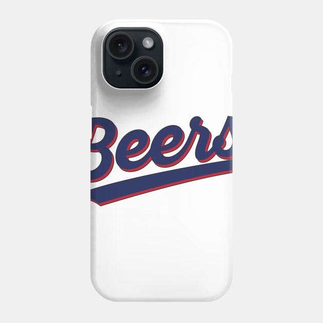 Baseketball Beers Phone Case by lavdog