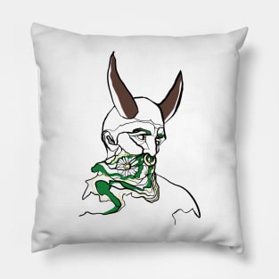 Single Line - Taurus Pillow