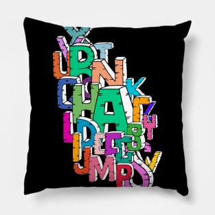 Alphabet Pillow