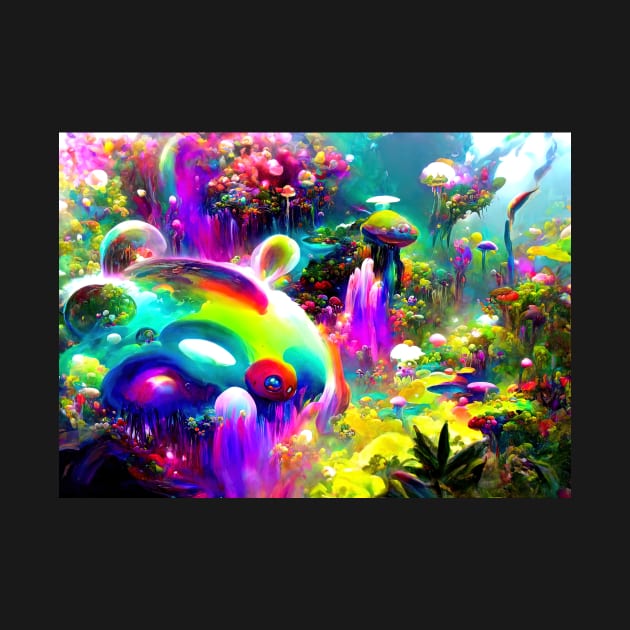 Color Globs | Prismatic Kelp by AlexandrAIart