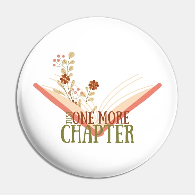 Just One More Chapter Pin by ByAshleyDesign