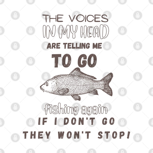 Fishy Voices in My Head by VioletGrant