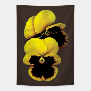 Pansies - Pansy Hiding Tapestry