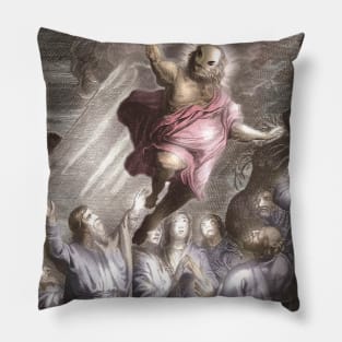 Fat Alien Jesus Pillow