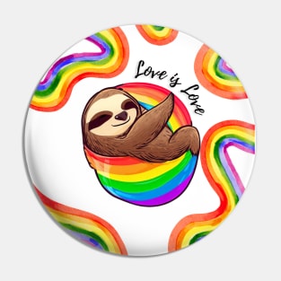 Sloth is love Pin