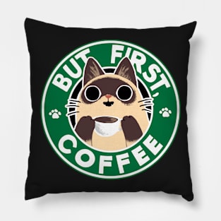 But, first coffee Pillow