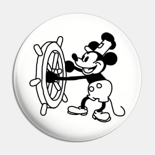 Steamboat Willie Pin