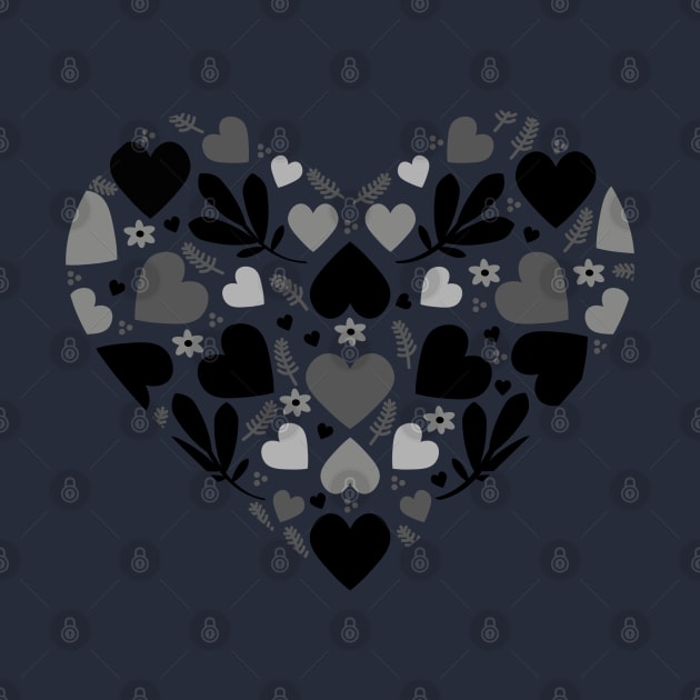 Gothic heart by Karroart