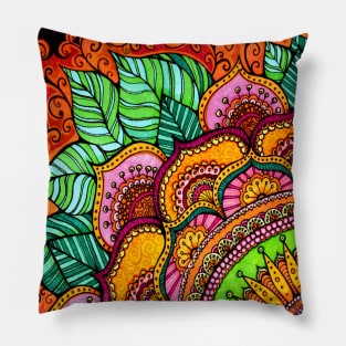 Mandala Artwork Pillow