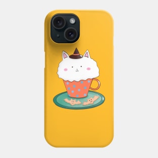 Tippy Is the Order a Rabbit.Cup and Bat biscuits Phone Case