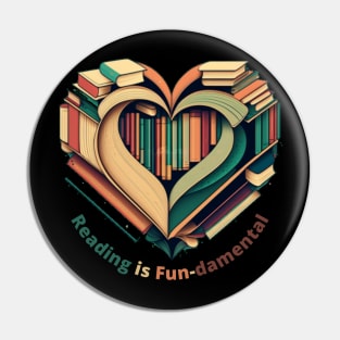 Reading is Fun-damental Pin