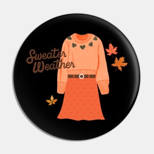 Sweater Weather Pin