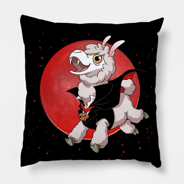 Llampire! Pillow by Dooomcat